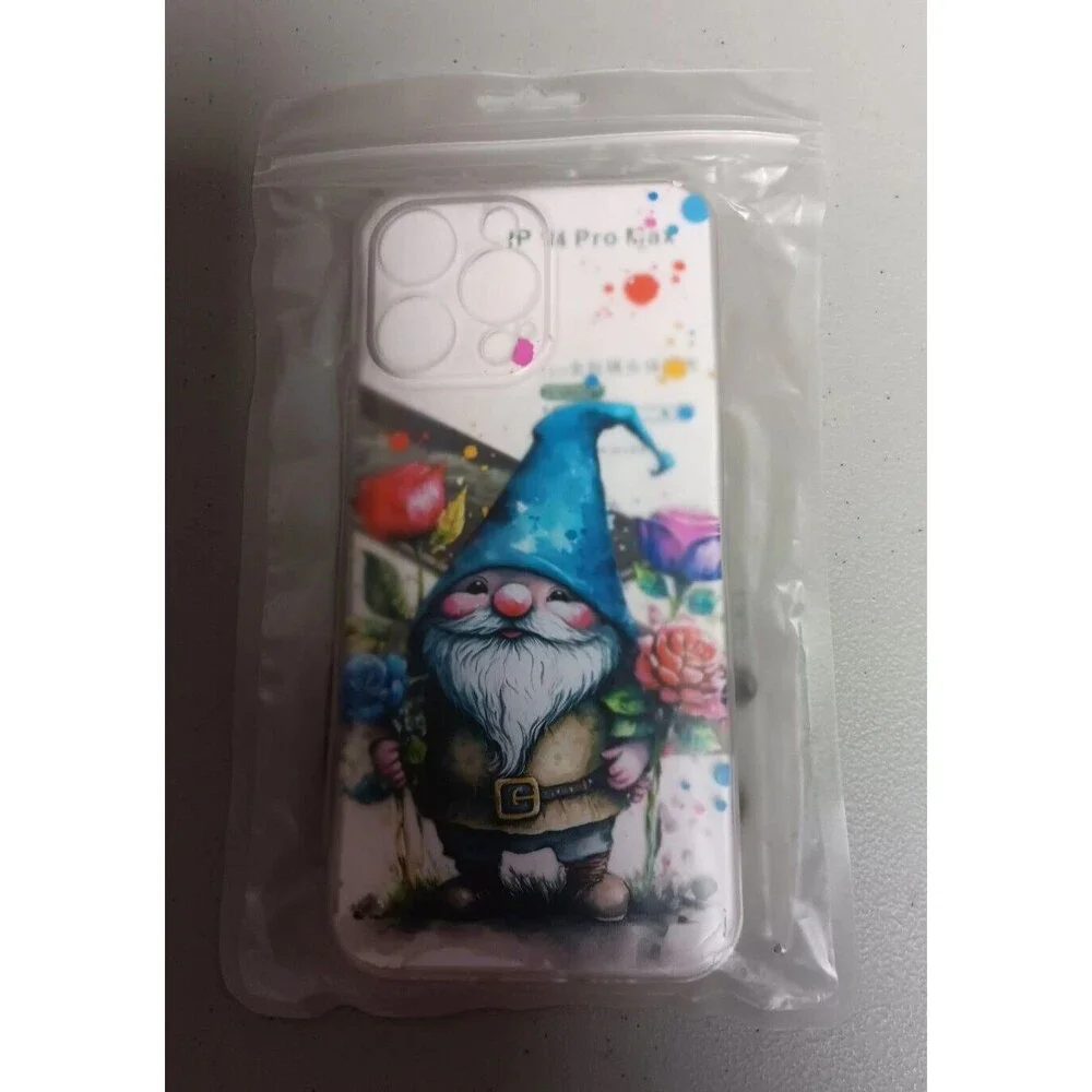 Creative Red Rose Blue Hat Villain Print Mobile Phone Case Iphone 14 promax